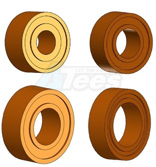 Hobby Plus Hobby Plus CR24 CR24 Complete Bushing Set for CR-24