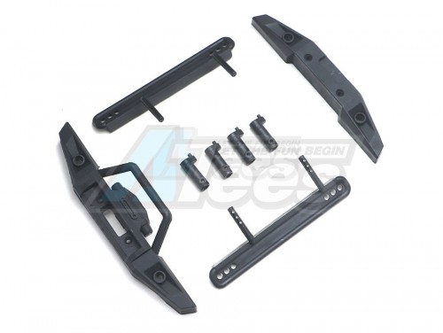 Hobby Plus Hobby Plus CR-18 Bumper & Side Step Set