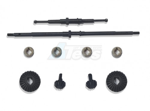 Hobby Plus Hobby Plus CR24 Axle Metal Gear Set