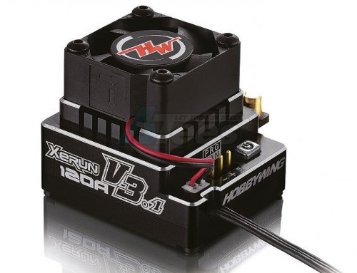 Hobbywing Miscellaneous All WP-XERUN-120A-V3.1 Brushless Waterproof 120A ESC For 1/10 & 1/12 RC (Specially For Racer User)
