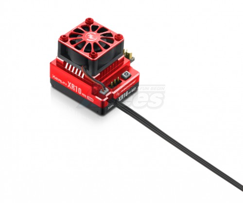 Hobbywing Miscellaneous All XERUN XR10 PRO V4 Sensored Brushless ESC Black Red