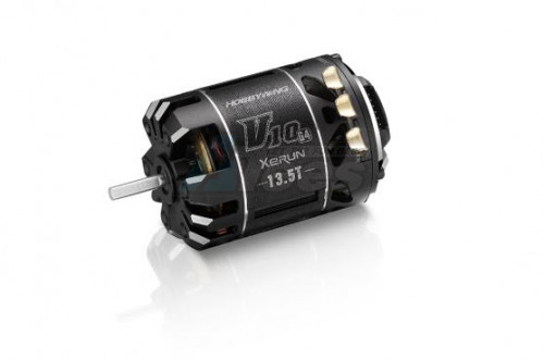 Hobbywing Miscellaneous All XERUN 1/10 Scale V10-21.5T-BLACK-G4 Sensored Brushless Motor