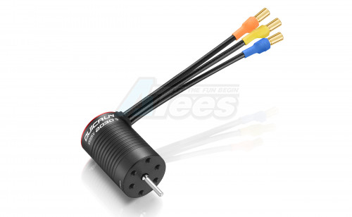 Hobbywing Miscellaneous All QUICRUN-2030SL-6500KV-BLACK-G2 1/18 Sport Brushless Motor