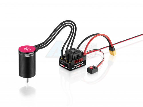 Hobbywing Miscellaneous All QUICRUN COMBO-QR10BL120 G2 ESC + 3660SL-3150KV-G2 Motor