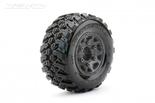 JETKO Miscellaneous All 1/10 SC EX-KING COBRA/Claw Rim/Black/Medium Soft/Glued