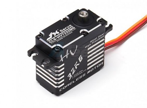 JX Servo Miscellaneous All 32kg Aluminum Case Coreless Metal Gear Servo .09s 32.3kg @7.4v