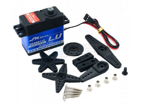 JX Servo Miscellaneous All Waterproof Aluminum Case Digital Servo 21 Kg/0.16 Sec @ 6.0V for Crawler & Buggy V2