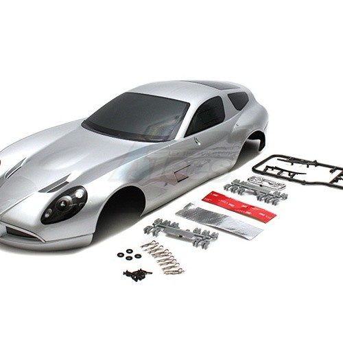 Killerbody Miscellaneous All Alfa Romeo TZ3 Corsa Body Shell Silver (Printed)
