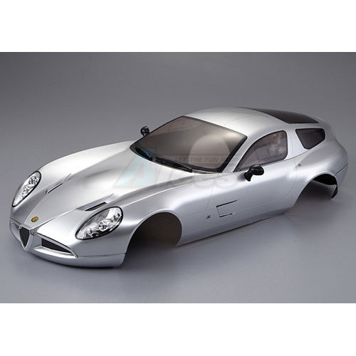 Killerbody Miscellaneous All Alfa Romeo TZ3 Corsa Finished Body Silver (Printed) Light Buckets Assembled