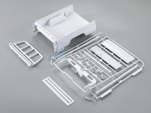 Killerbody Miscellaneous All Truck Bed w/Bed Sides 1/10 Toyota LC70 Hard Plastic