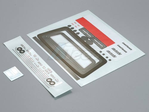 Killerbody Miscellaneous All Decal Sheet for 1/10 Toyota LC70