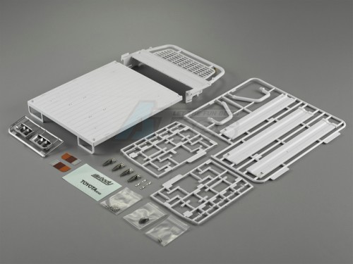 Killerbody Miscellaneous All Truck Bed Set Include 3 Movable Sides Hard Plastic for Toyota LC70