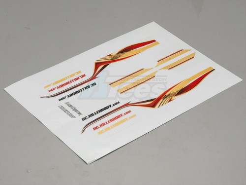 Killerbody Miscellaneous All Decorative Decal for Toyota Land Cruiser Fit for KB/48601 1/10 Toyota Land Cruiser