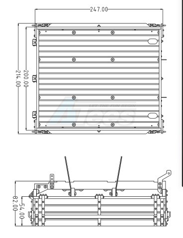 King Kong RC King Kong RC ZL-130 Wooden & Hard Plastic Bed KIT Set for ZL-130II 247mm x 200mm x 82mm
