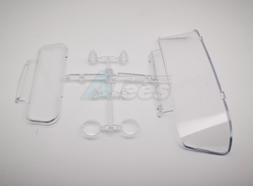 King Kong RC King Kong RC ZL-130 Windows & Lamp Lens for for KK/D-E064 Tractor Truck Hard Cab