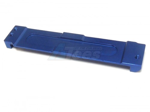 KM Racing KM Racing H-K1 EVO2 Alum. Battery Holder (Blue)