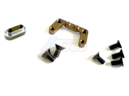 KM Racing KM Racing H-K1 EVO2 Alum. Middle Plate Mount Set