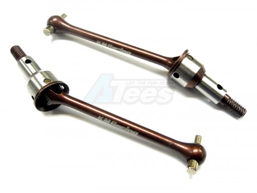 KM Racing KM Racing H-K1 EVO2 Red Steel Front Universal Shaft