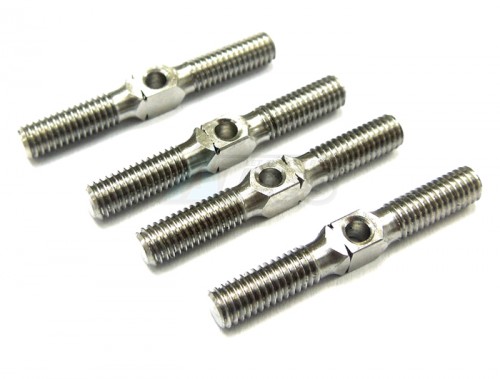 KM Racing KM Racing H-K1 EVO2 Titanium Turnbuckle 23mm Set (4pcs)
