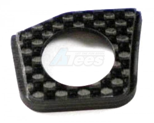 KM Racing KM Racing H-K1 H-K1 Front Carbon Belt Adj.Bearing Hub Holder Left