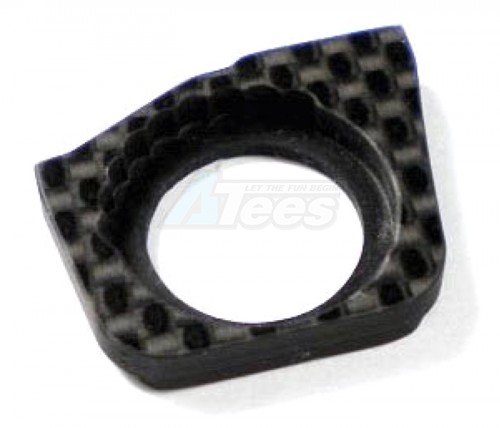 KM Racing KM Racing H-K1 H-K1 Front Carbon Belt Adj.Bearing HubHolder Right