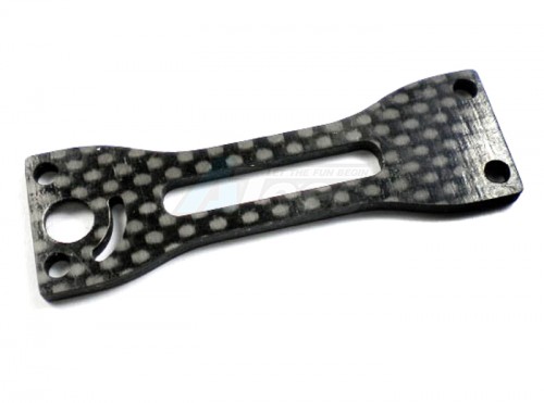 KM Racing KM Racing H-K1 H-K1 2.5mm Carbon Rear Gear Box Upper Plate