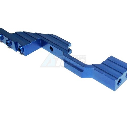 KM Racing KM Racing H-K1 H-K1 Alum. Rear Lower BulkHead Left (Blue)