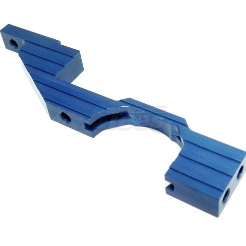 KM Racing KM Racing H-K1 H-K1 Alum. Rear Lower BulkHead Right (Blue)