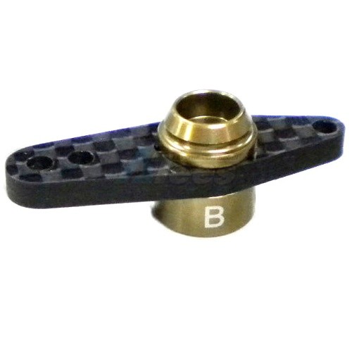 KM Racing KM Racing H-K1 H-K1 Carbon Throttle Servo Horn for FUTABA