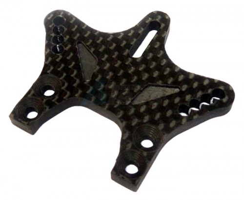 KM Racing KM Racing K8 4mm Carbon Rear Shock Tower