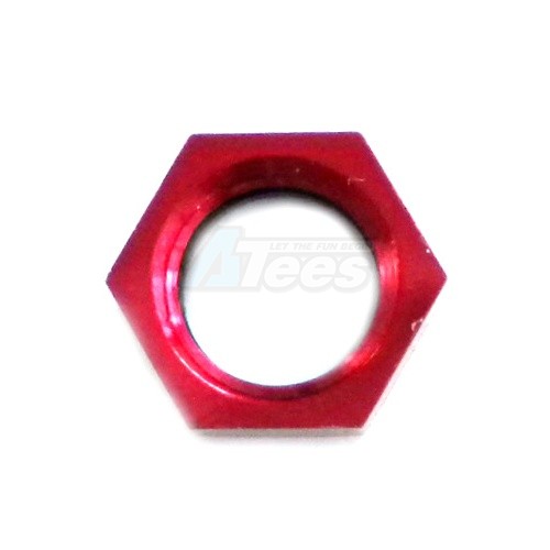 KM Racing Kyosho Mini Inferno Slipper Hex Nut (Red)