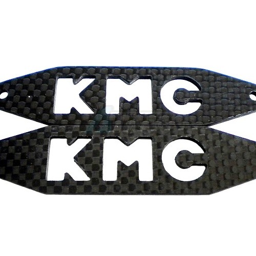 KM Racing Kyosho Lazer ZX-5 Battery Plate (2.0Mm Carbon Graphite)