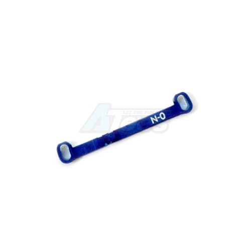 KM Racing Kyosho Mini-Z MR-03 MR03 Aluminum Tie Rod narrow 0° (Blue)