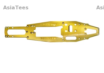 KM Racing Mugen Seiki MTX4 USA 7075-T6 MTX4 Main Chassis with Hard Anodized