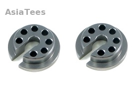 KM Racing Mugen Seiki MTX4 MTX4 Rear Aluminium Spring Bottom Cap (2pcs)