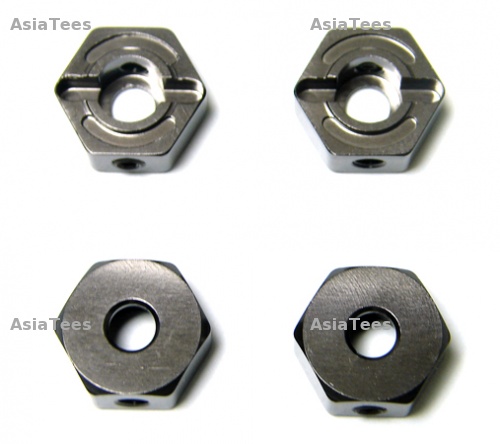 KM Racing Kyosho V-One-RRR V-One RRR Aluminium Wheel Hub (GM) 4pcs