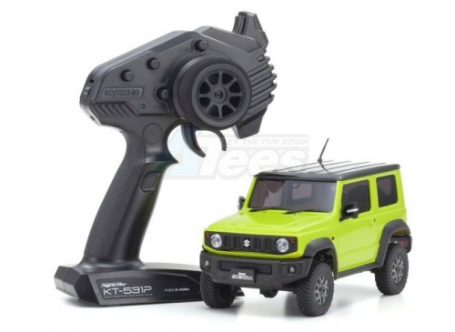 Kyosho Kyosho Mini Z 4X4 Suzuki Jimny Sierra Kinetic Yellow Ready Set