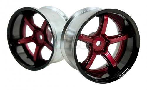 LAB Miscellaneous All Work Emotion T5R 2P Wheel Deep Concave Offset 8 Black Candy Red