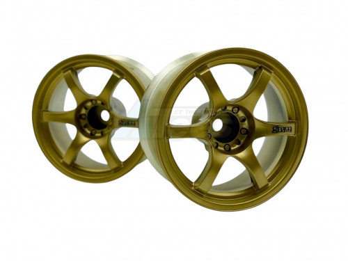 LAB Miscellaneous All Gram Lights 57d Sports Wheel Traction Type Offset 6 Gold Metal