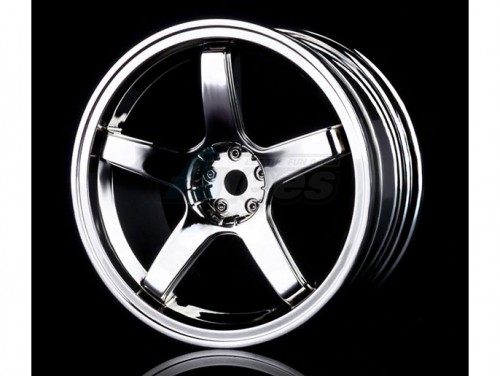 MST Miscellaneous All 5 Spokes Wheel (+3) (4) Silver