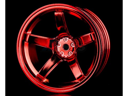 MST Miscellaneous All 5 Spokes Wheel (+11) (4) Red