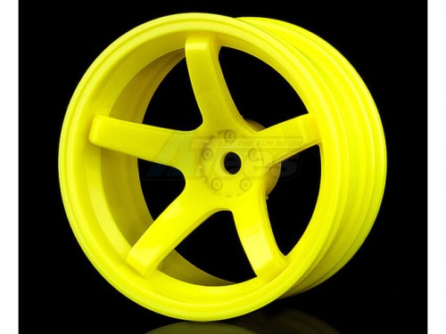 MST Miscellaneous All 5 Spokes Wheel (+11) (4) Yellow