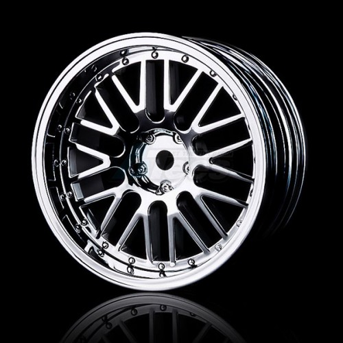 MST Miscellaneous All 10 Spokes 2 Ribs Wheel (+5) (4) Silver