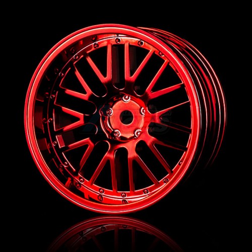 MST Miscellaneous All 10 Spokes 2 Ribs Wheel (+8) (4) Red
