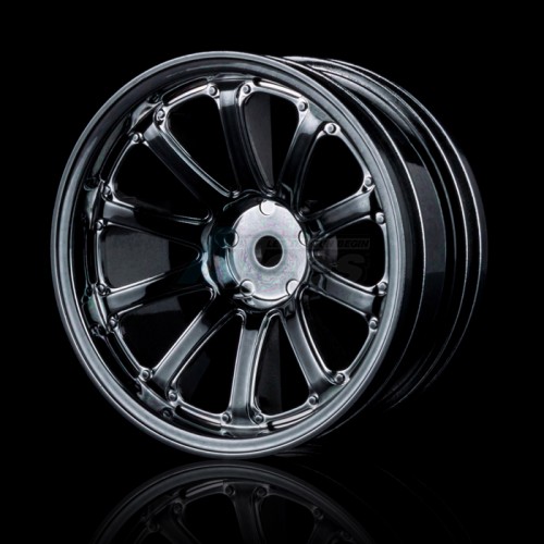 MST Miscellaneous All 77SV Wheel (+8) (4) Silver Black