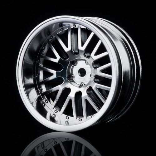 MST Miscellaneous All 10 Spokes 2 Ribs Wheel (+11) (4) Flat Silver