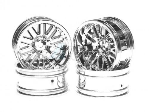 MST Miscellaneous All 10 Spokes 2 Ribs Wheel (+11) (4) Silver