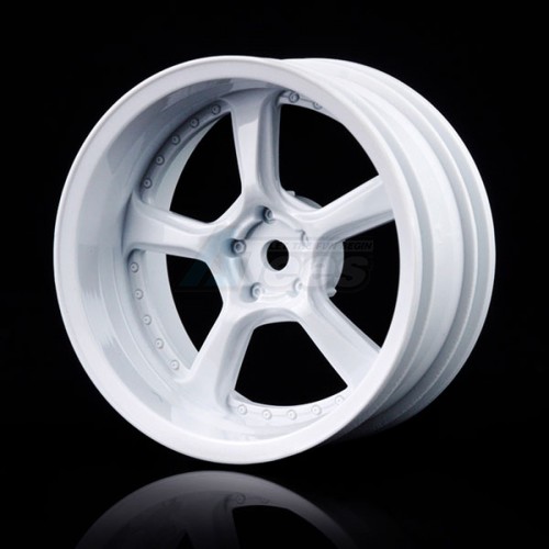 MST Miscellaneous All 10 Spokes 2 Ribs Wheel (+11) (4) White