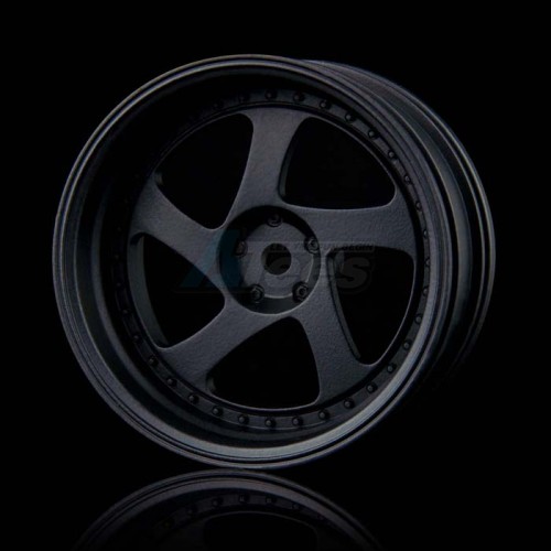 MST Miscellaneous All TMB Wheel (+8) (4) Flat Black