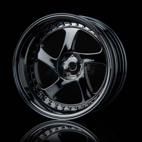 MST Miscellaneous All TMB Wheel (+11) (4) Silver Black